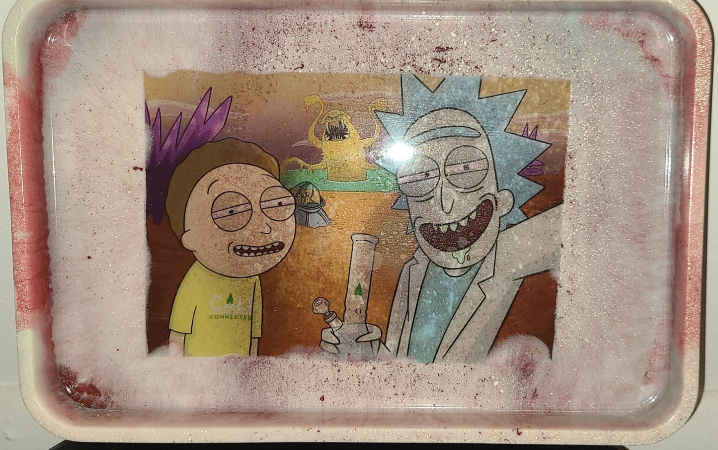 Rick and Morty Tray